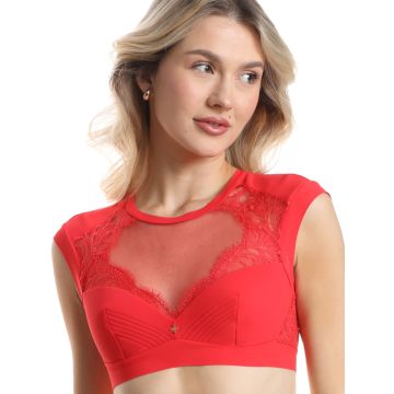 Bustier Love Glows in rot von Prelude Milano