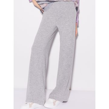 Weite Lounge-Hose in hellgrau von Chiara Fiorini