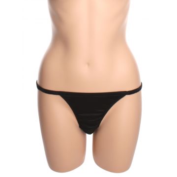 Seide Slip Culotte Fidji schwarz von Marjolaine