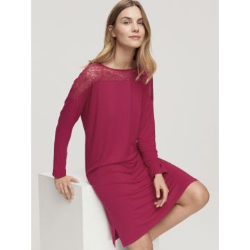 Sleepshirt Lounge Me Amourette Viscose Eco Vero himbeerrot von Triumph