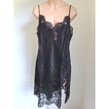 Stretchseide Seidenneglige naturweiß Oceanna von Marjolaine