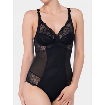 Shaping Body Peony Florale BS schwarz by Triumph