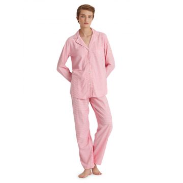 Warmer Schlafanzug FLANELL rosa Lauren by Ralph Lauren