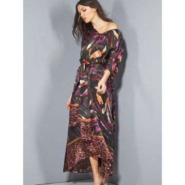 100% Seide Kaftan Selvaggio schwarz von Eva B. Bitzer