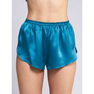 Seidenshorts Carol in petrol von Vivis