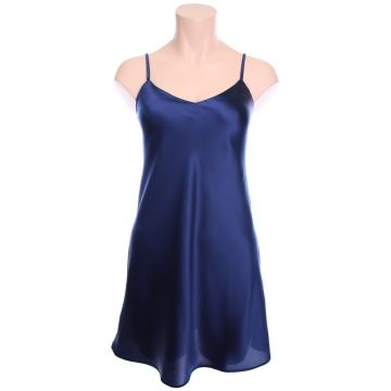 Seide Unterkleid marine von Cotton Club