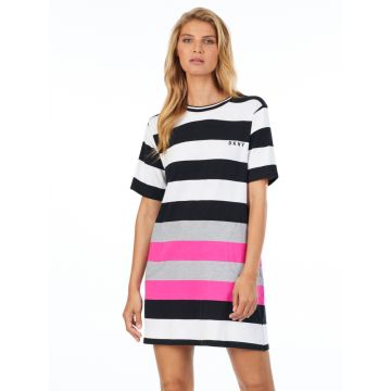 Viscose Sleepshirt Leaving our Mark Blockstreifen von DKNY Sleepwear