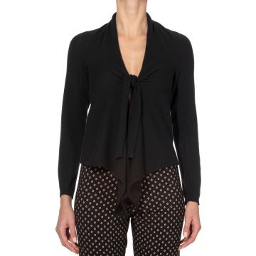 Strickjacke Cardigan Soft schwarz von Ritratti - die Hose ist nicht im Lieferumfang enthalten