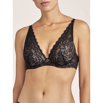 Push-Up Triangel-BH mit Bügel Rosessence HK schwarz von Aubade